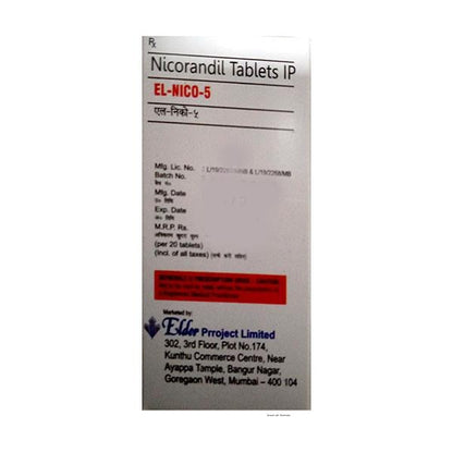 EL NICO 5MG TABLET 20'S - Global Surgicals