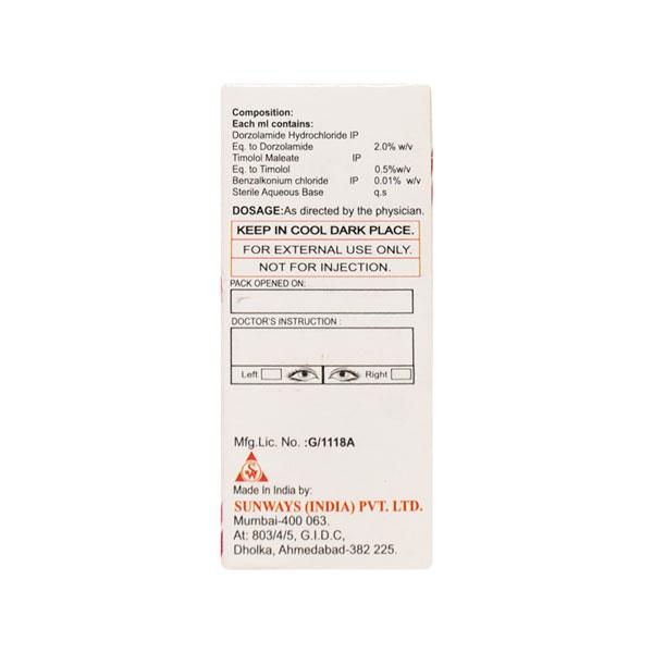 Dorsun T Eye Drops 5ml