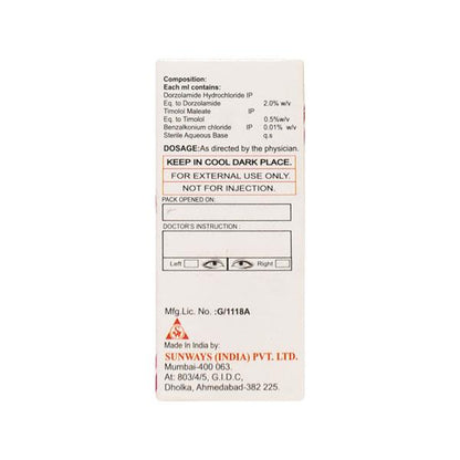 Dorsun T Eye Drops 5ml