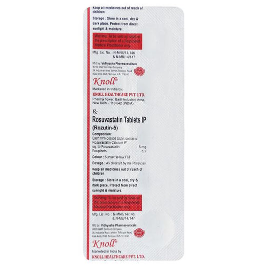 ROZUTIN 5mg Tablet 10's