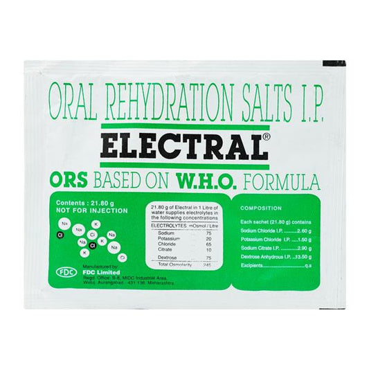 Electral Powder 21.80gm - Global Surgicals