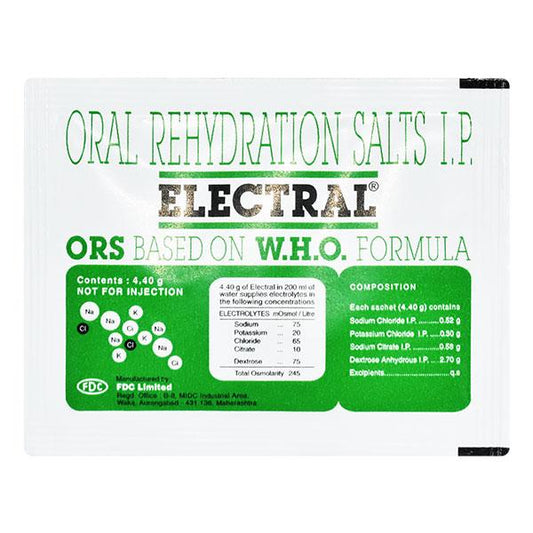 Electral Powder 4.4Gm - Global Surgicals