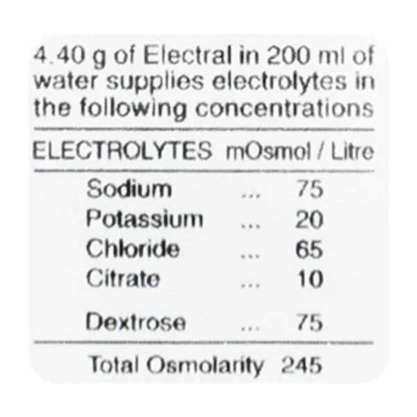 Electral Powder 4.4Gm - Global Surgicals