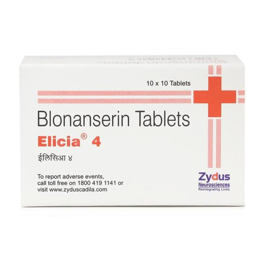 Elicia 4mg Tablet 10'S - Global Surgicals