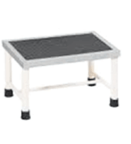 Elite Foot Step Single Powder Coated - Global Surgicals