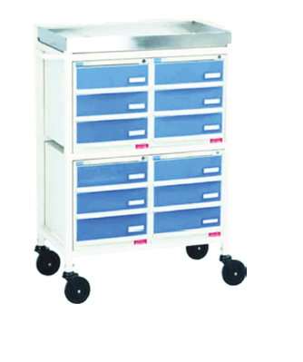 Elite Medicine Trolley 2 - Global Surgicals