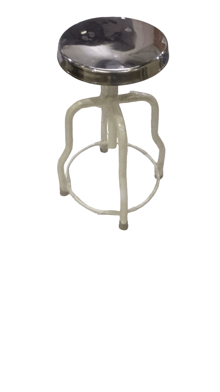 Elite Patient Revolving Stool SS TOP - Global Surgicals