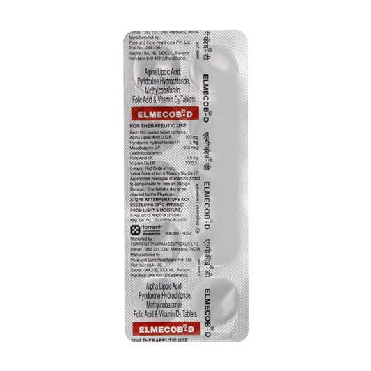 Elmecob D Tablet 10'S - Global Surgicals