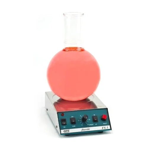 Eltek Fluxstirrer Motorless Magnetic with Hotplate and Microprocessor Suitable For Continues Duty Applications 50ml to 3 Litres Stirrer - Global Surgicals
