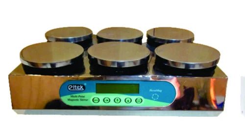 Eltek Multimag 6 Station Multipoint Magnetic 2 Litres Stirrer - Global Surgicals