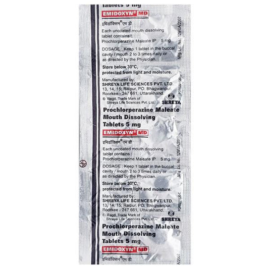 Emidoxyn MD Tablet 10'S - Global Surgicals