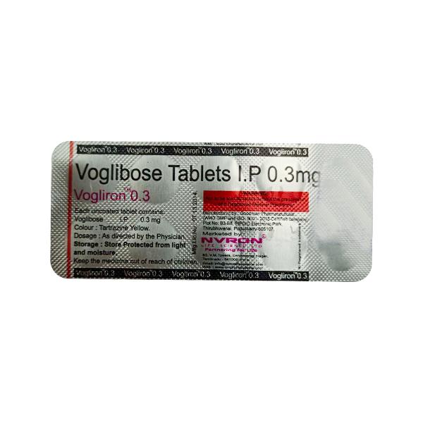 Vogliron 0.3Mg Tablet 10's