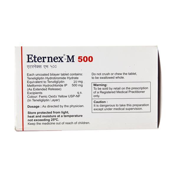 Eternex M 500mg Tablet 10'S