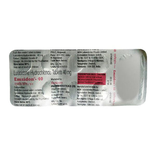 Emsidon 40mg Tablet 10'S - Global Surgicals