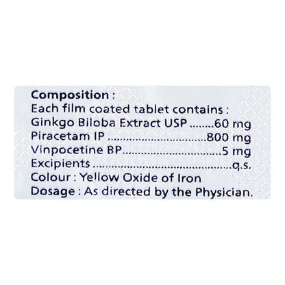 ENCETAM GV Tablet 10's - Global Surgicals