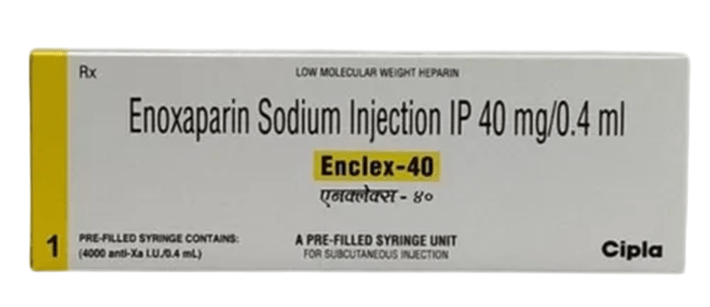 Enclex 40mg 0.4ml PFS Injection - Global Surgicals