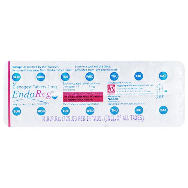 Endoreg Tablet 14'S - Global Surgicals