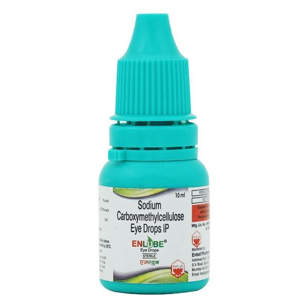 Enlube 1% Eye Drops 10ml - Global Surgicals