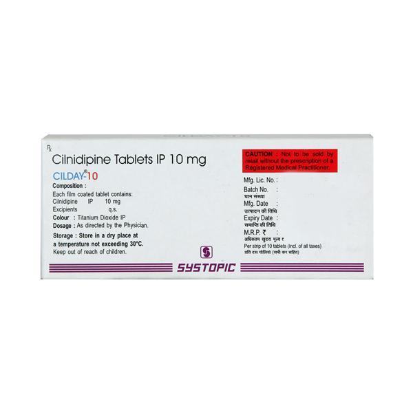Cilday 10mg Tablet 10'S