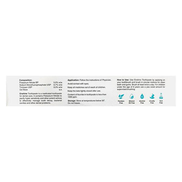 ENSHINE Tooth Paste 100gm - Global Surgicals