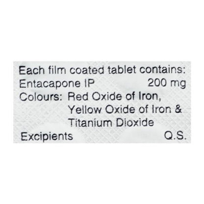 Entacom 200mg Tablet 10'S - Global Surgicals