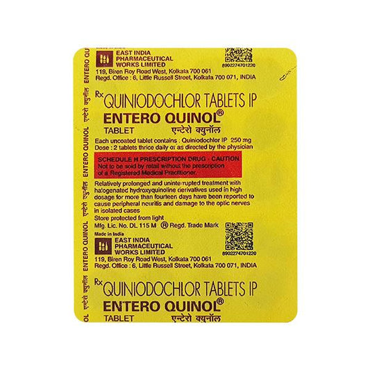 Enteroquinol Tablet 20'S - Global Surgicals