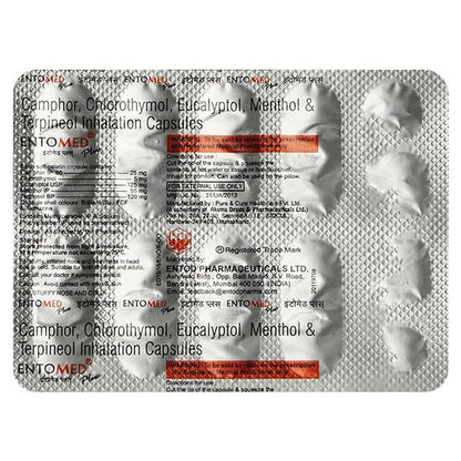 ENTOMED PLUS Capsule 10's - Global Surgicals
