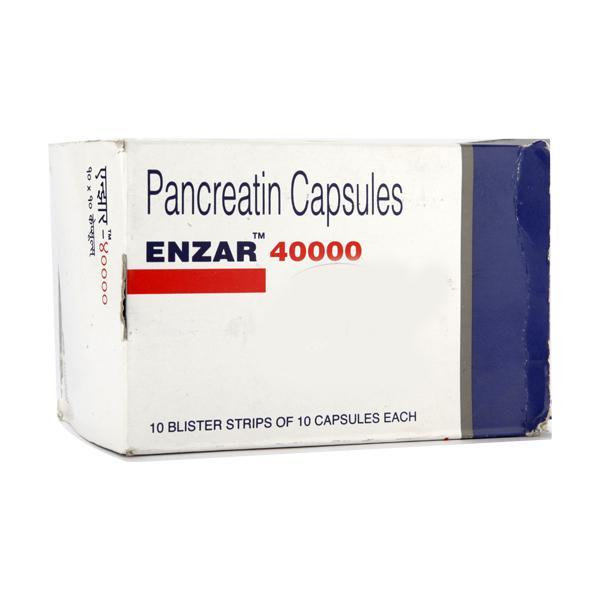 Enzar 40000 Capsule 10'S - Global Surgicals