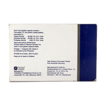 Enzar 40000 Capsule 10'S - Global Surgicals