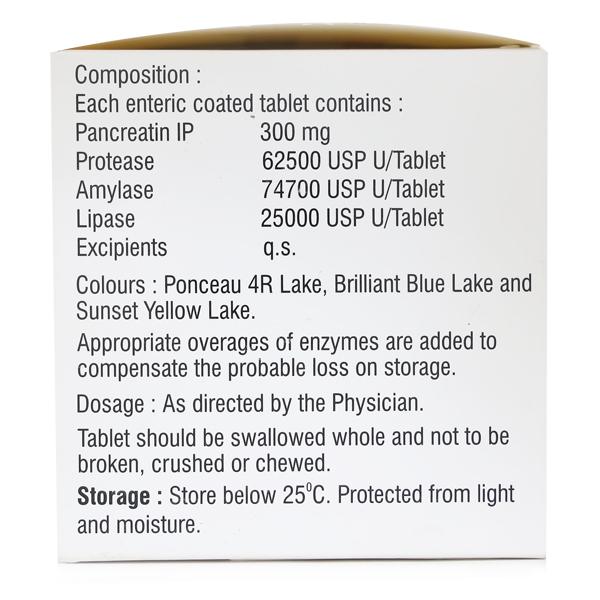 Enzase 25000 Tablet 10's - Global Surgicals