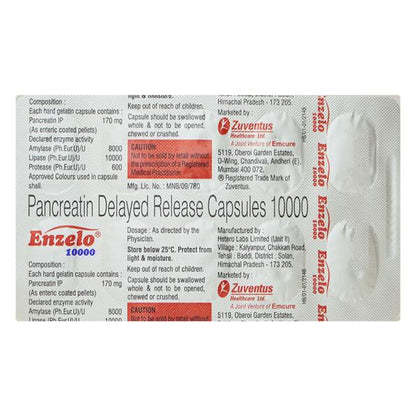 ENZELO 10000 Capsule 10's - Global Surgicals