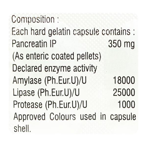 ENZELO 25000 Capsule 10's - Global Surgicals