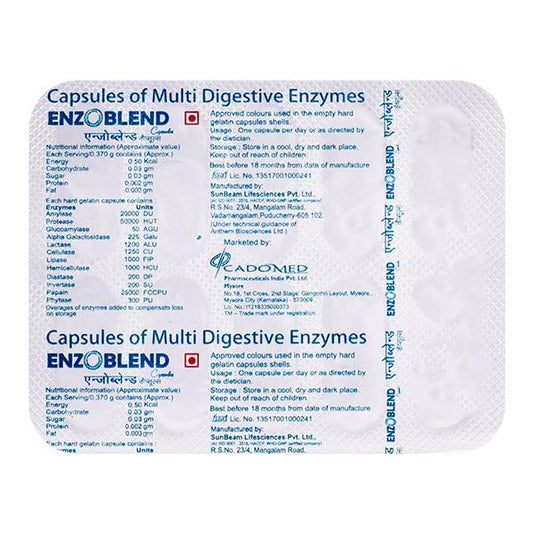 ENZOBLEND Capsule 10's - Global Surgicals