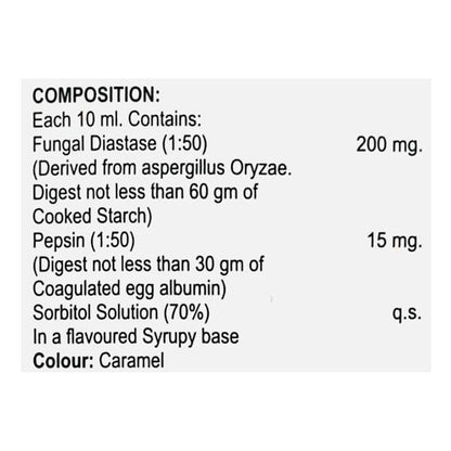 Enzoblend Syrup 200ml - Global Surgicals