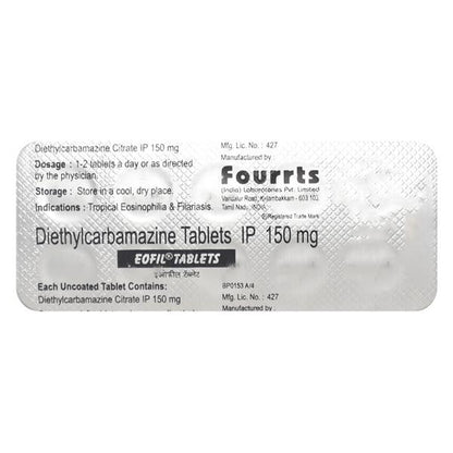 Eofil 150mg Tablet 10'S - Global Surgicals