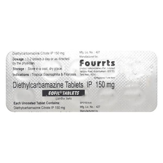 Eofil 150mg Tablet 10'S - Global Surgicals