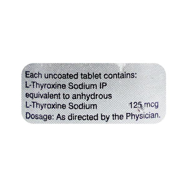 THYROUP 125mcg Tablet 120's