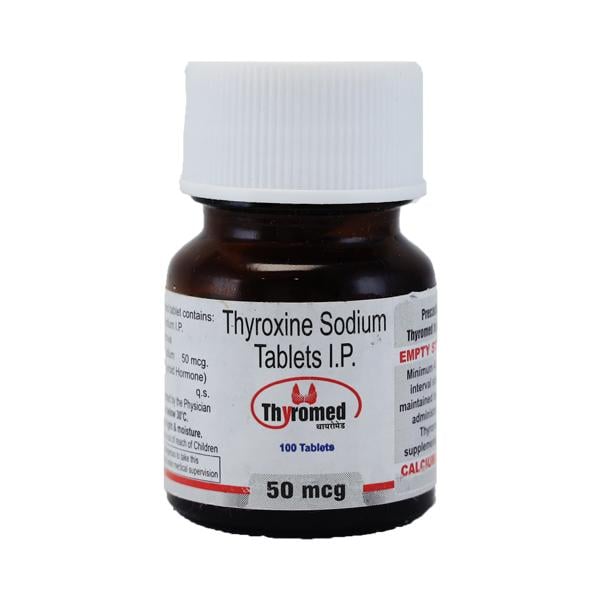 Thyromed 50mcg Tablet 100'S