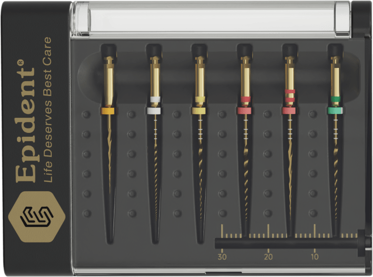 Epident V+ Gold Heat Activation NiTi Rotary Files - Global Surgicals