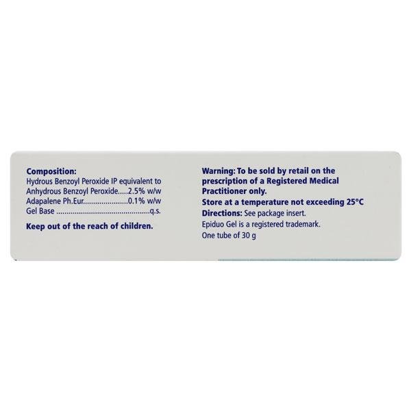Epiduo Gel 30gm - Global Surgicals