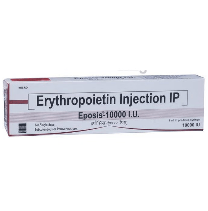 Eposis 10000Iu PFS Injection - Global Surgicals