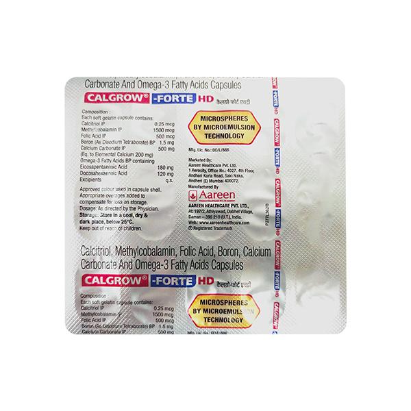CALGROW FORTE HD Capsule 15's