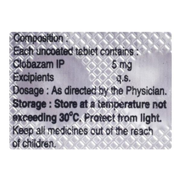 Solzam 5mg Tablet 10'S