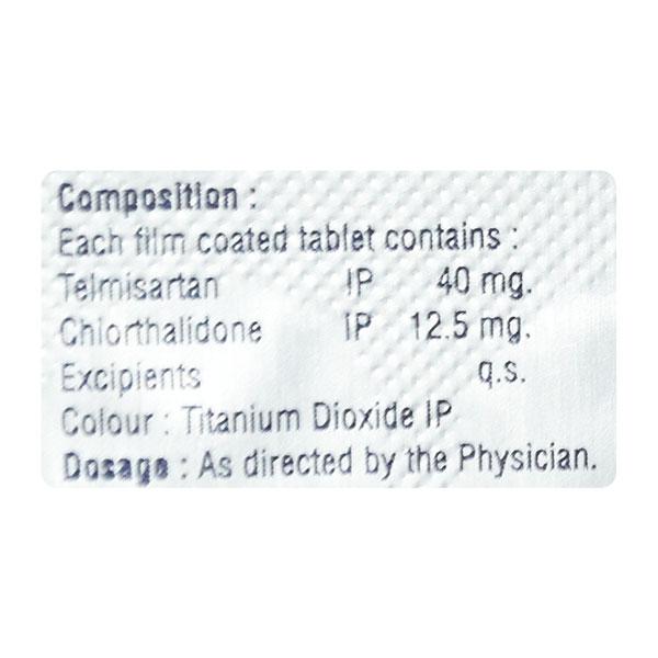 Safetelmi CT 40/12.5mg Tablet 10'S