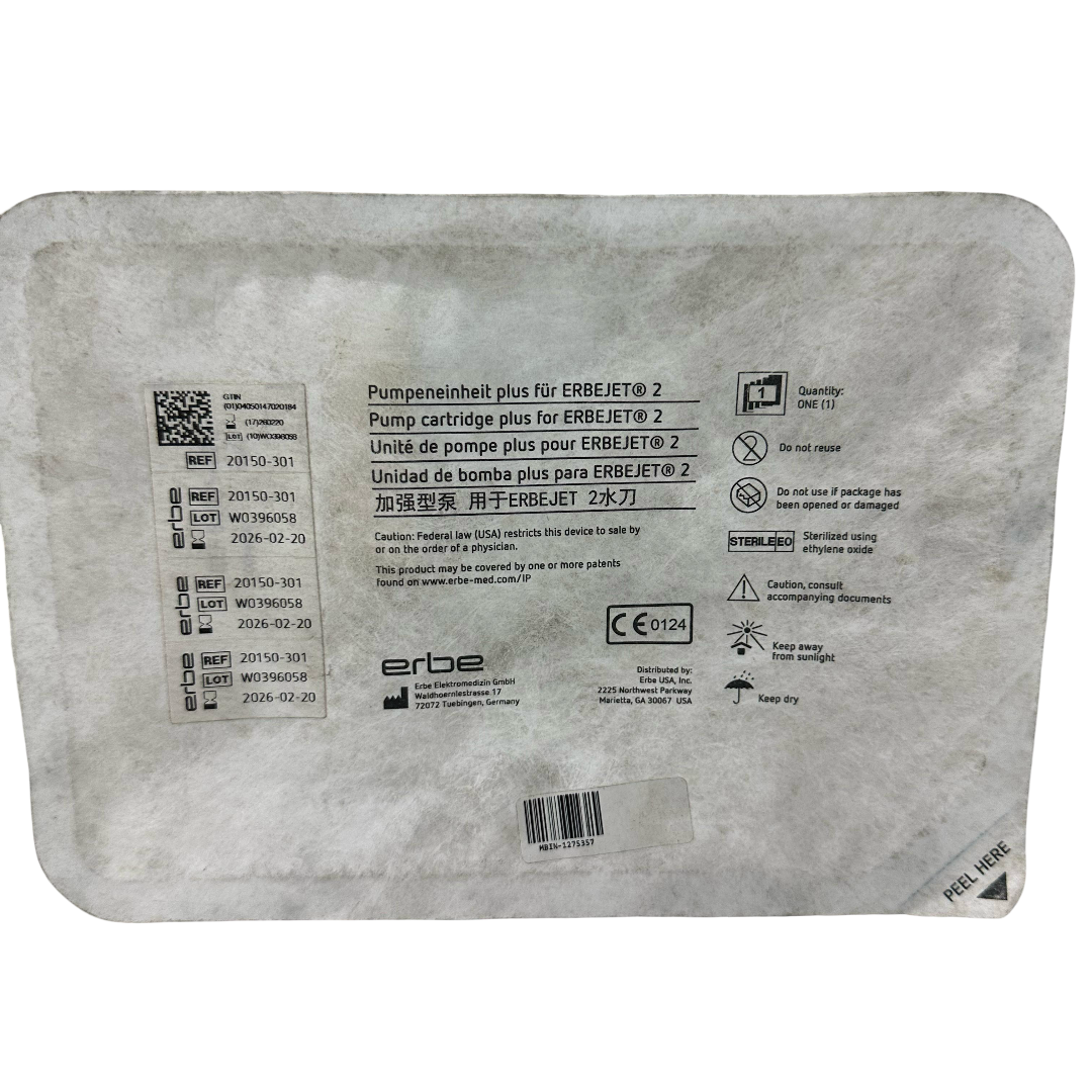 Erbe Jet2 Hydrosurgery Pump Cartridge Plus