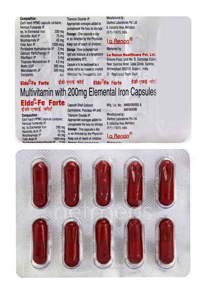 Eido FE Forte Capsule 10'S