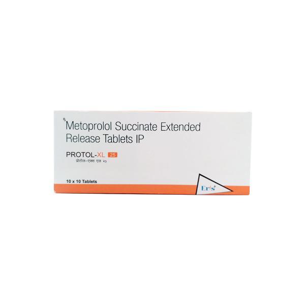 Protol XL 25mg Tablet 10'S