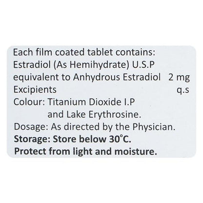 ESTRASURE 2 Tablet 28's - Global Surgicals