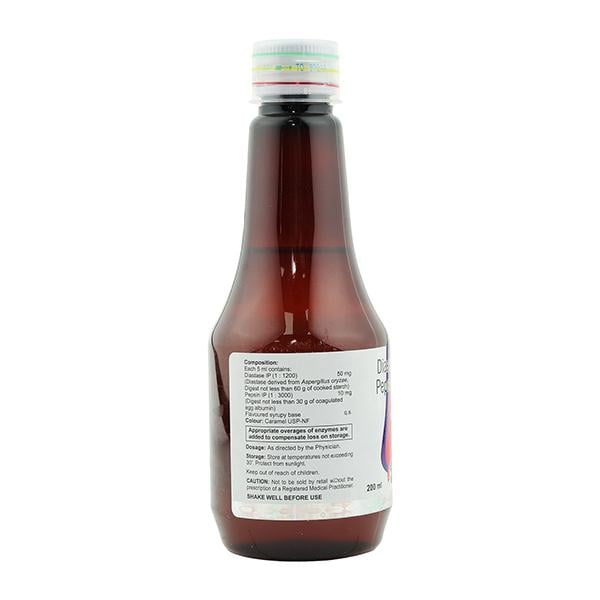 Etazyme Pineapple Flavoured Syrup 200ml - Global Surgicals