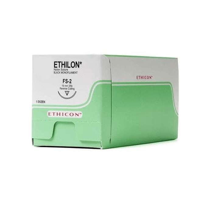 Ethicon Ethilon Suture 5 - 0 - Global Surgicals